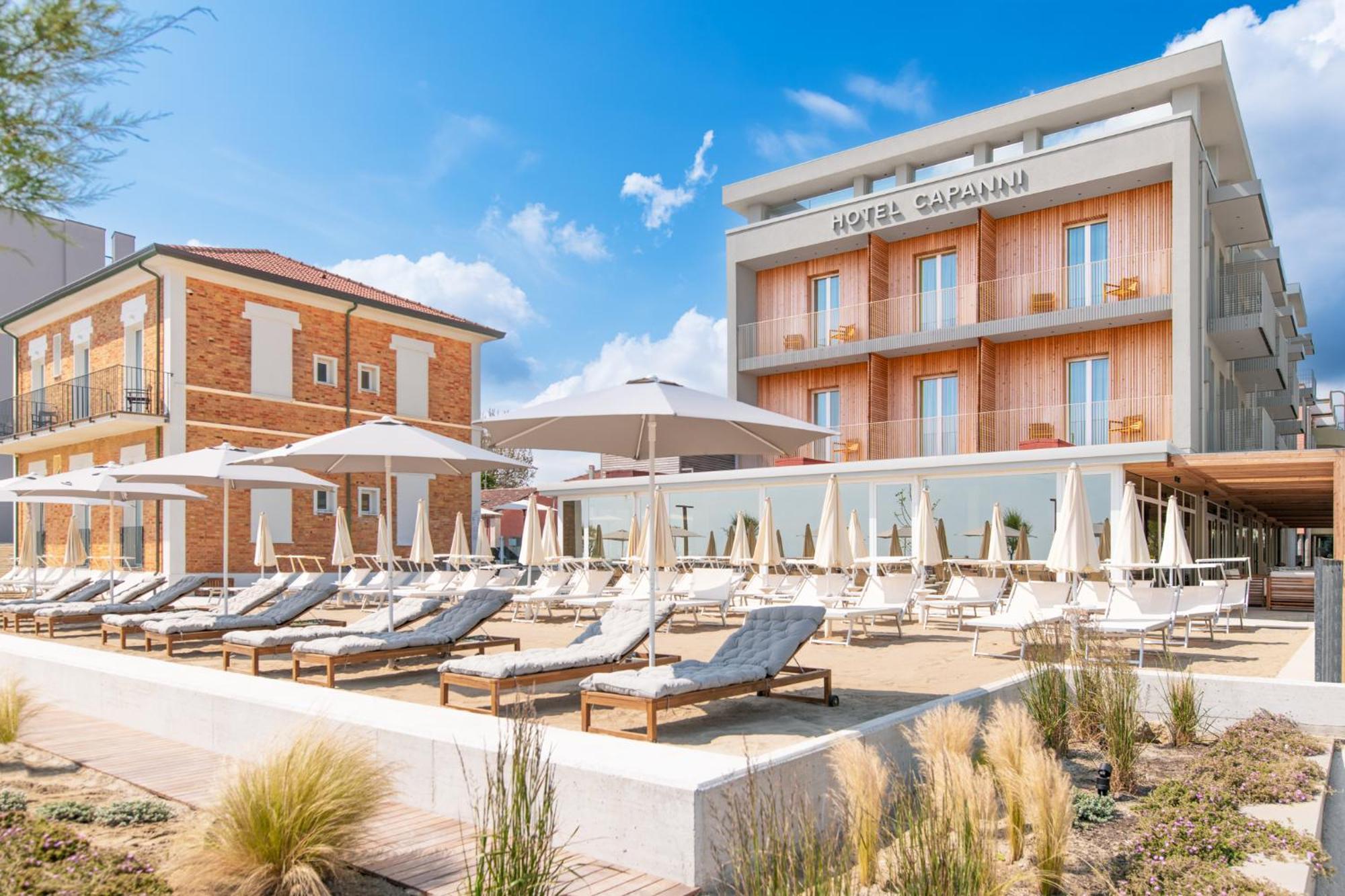 Hotel Capanni Bellaria-Igea Marina Exterior foto